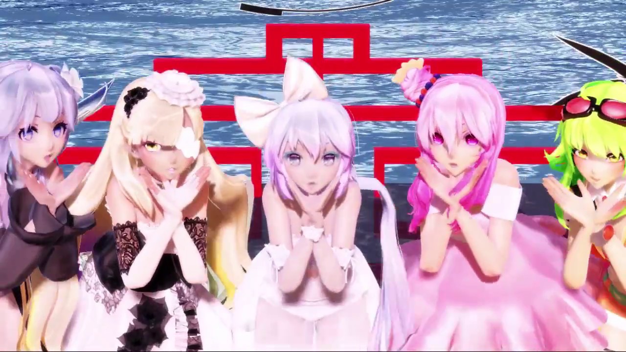 [MMD] Kimagure Mercy (ft. Meiji, Gumi, Aoki, Miku, and Mayu)