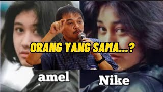 Prosentase kemiripan Amel dan nike ardila mendekati orang yang sama TR15 NOW TV