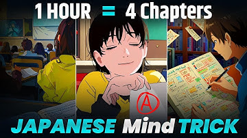 How To Remember EVERYTHING Like Japanese Students (Ace every Exam)