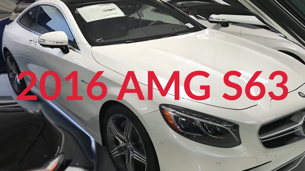 2016 Mercedes Benz AMG S63 Coupe(4K Video) - YouTube
