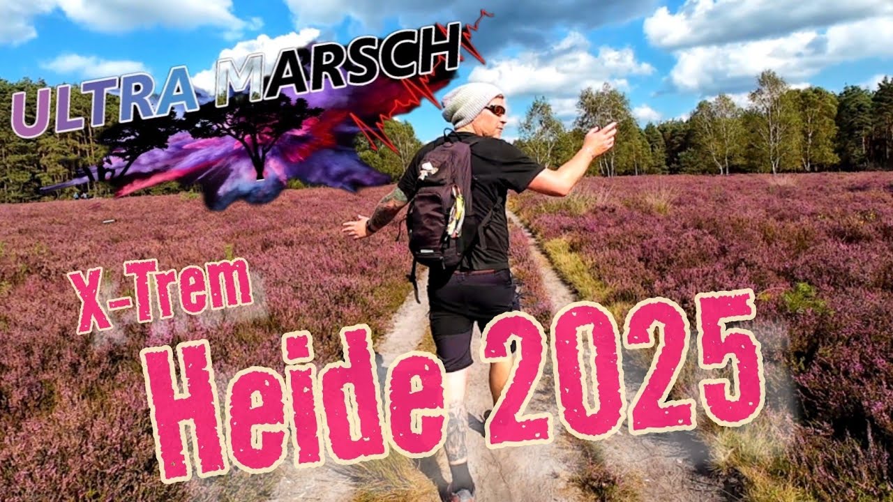 Ultramarsch Süd-Heide 2025 | Lüneburger Heide Speed-Hiking extrem | Heidschnuckenweg 
