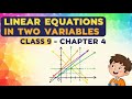 Linear Equations In Two Variables