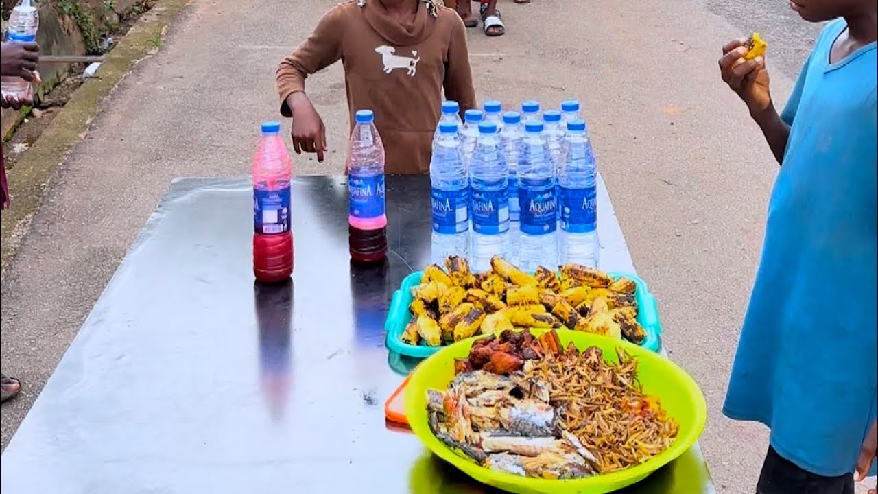 ЖАРЕНЫЙ ПЛАНТАН, РЫБА, СВИНИНА И ДИЧЬ В КРАСНОМ МАСЛЕ | Подпишитесь на мой канал