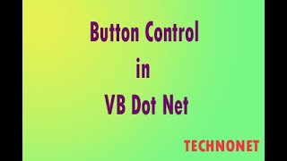 Controls In Dot Net | Button Control | Message Box | Form Properties |  VB Controls in tamil.