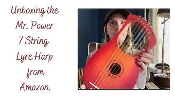 Mr Power 7 String Lyre Harp Unboxing from Amazon