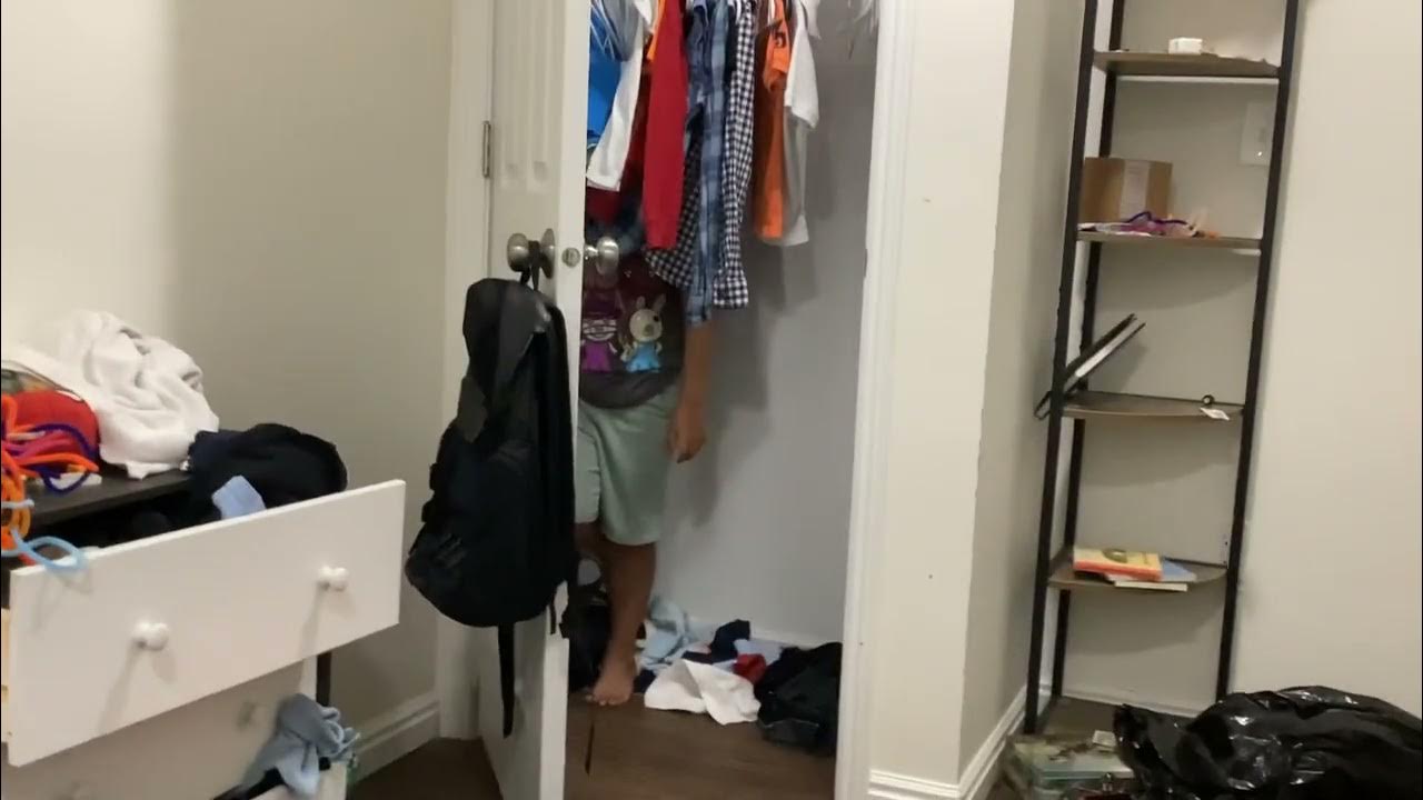 When you leave your closet door open at 3 AM, YouTube