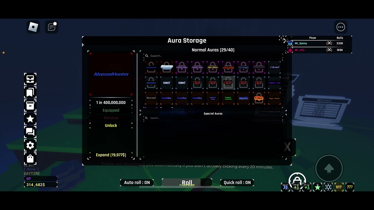 Sols Rng Inventory Gui Rate my sols rng inventory 😃 out of ten - YouTube