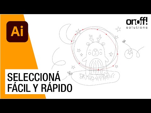 4 formas de seleccionar objetos fácil y rápido en Illustrator