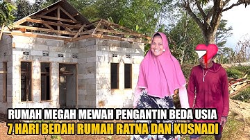 UPDATE TERKINI BEDAH RUMAH PASANGAN PENGANTIN BEDA USIA RATNA DAN KUSNADI DI TENGAH HUTAN