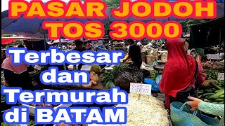 PASAR JODOH TOS 3000 BATAM & SEKALIAN BELANJA #viral #batam #pasarinduk #pasarbesar #pasarmurah