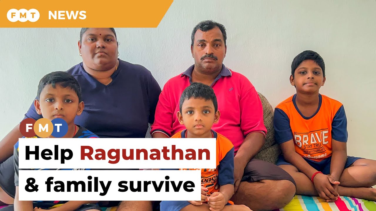 Ragunathan R Help Ragunathan and his family get back on their feet - YouTube