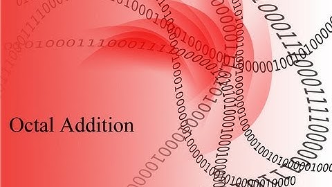 Octal Addition