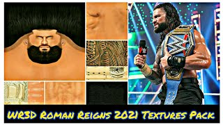 Wr3D Roman Reigns 2021 Costume Pack Wr3D Roman Reigns 2021 Textures Pack Downloadwr3D Textures
