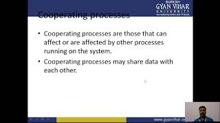 Cooperating processes