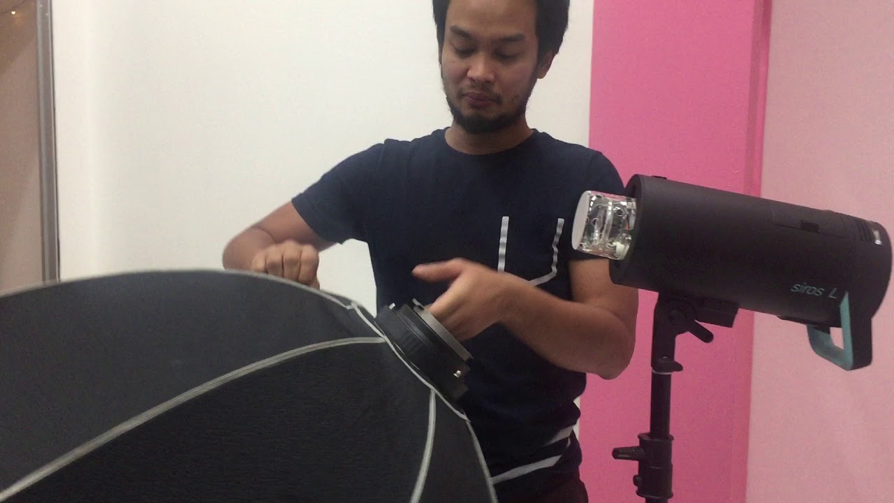 ADAPTER CONVERTER : BRONCOLOR SIROS L TO ELINCHROM SOFTBOX