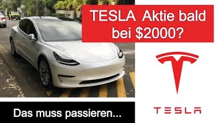 Tesla aktie bald bei $2.000? meine ...