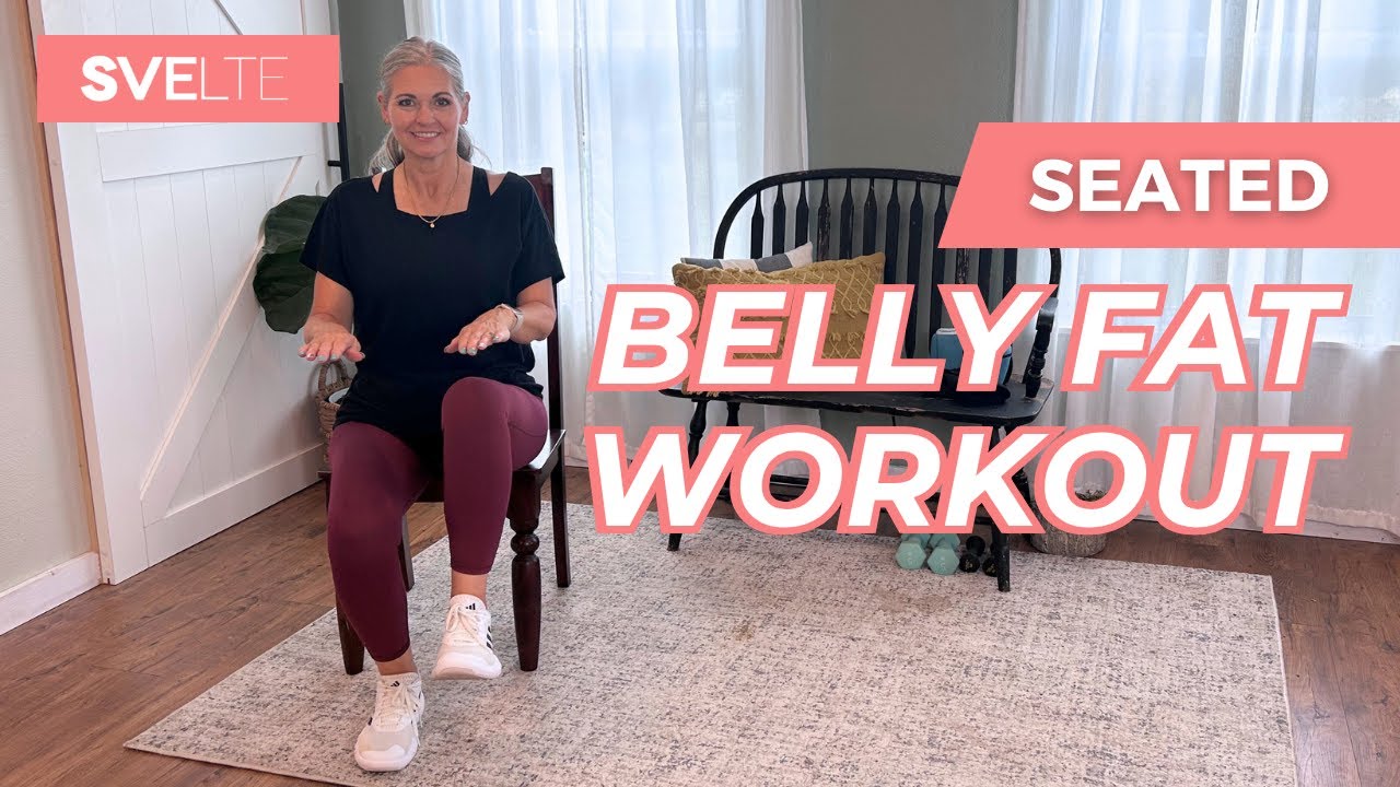 Seated Belly Fat Workout | Tone & Sculpt | At-Home Workout