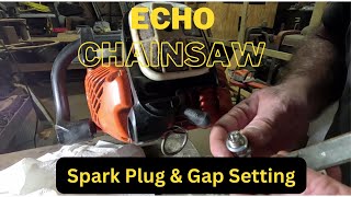 Are you doing it wrong? Chainsaw Spark Plug & Gap Setting #chainsaw #outdoors