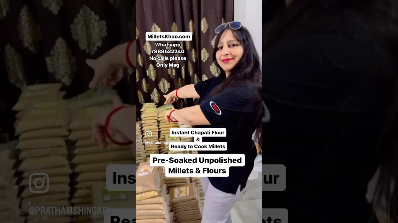 Pre-Soaked Millets and Flours available | Paan Leaves Tea | Order Now 