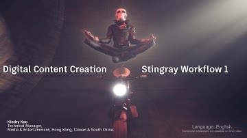 Digital Content Creation from Maya to Stingray V.R. Workflow 1 (English)