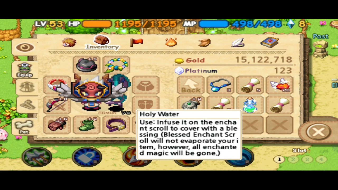 Enchanting Gloves. I'll try to +6 after I level YouTube