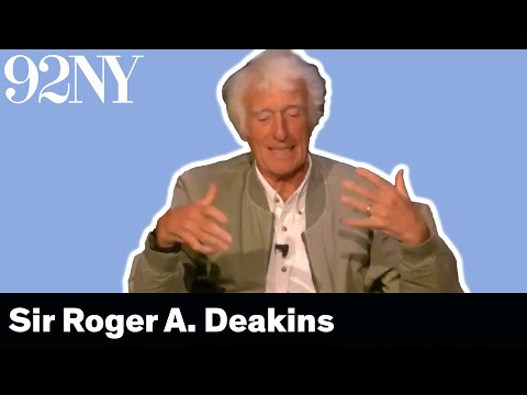 Conversation with Cinematographer Sir Roger A. Deakins