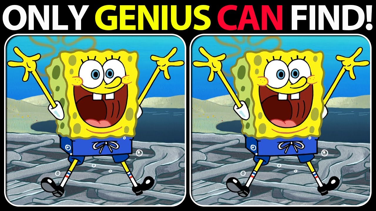 Spot The Difference #80 Only GENIUS can FIND DIFFERENCES!!! [ Find 3 ...