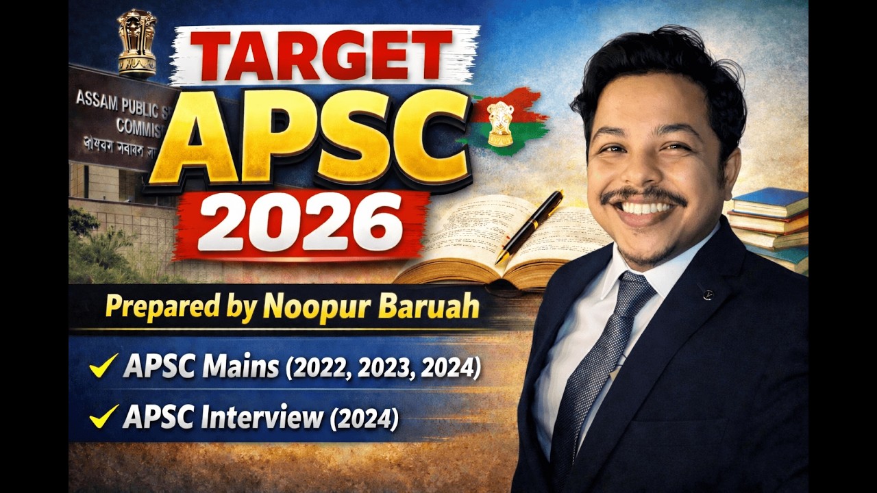 Target APSC 2026 I Top 20 MCQs I APSC Prelims 2025 I APSC SORTED - YouTube