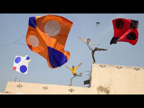 Big Orange Eyes Kite Catch Vs Big Gudda Challenge