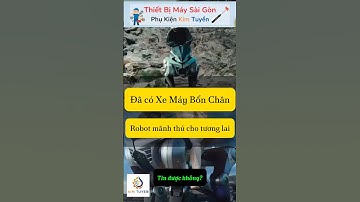 Xe máy đi bằng 4 chân tin được không? “ROBOT MÃNH THÚ?#robot #chorobot #dog #robot4chan #kawasaki
