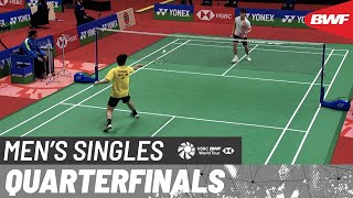 YONEX SUNRISE India Open 2023 | Kunlavut Vitidsarn (THA) [8] vs. Loh Kean Yew (SGP) [3] | QF