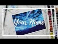 Your Name "Kimi No Na Wa" Inspired Painting | artbybee7 |