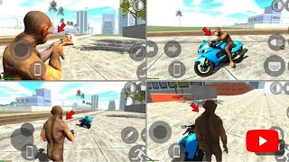 monkey character cheat code🤑| Indian bike driving 3D || @ajay rk King || lekin app update monkey🐒 screenshot 5