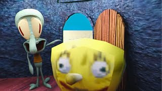 Squidward Kicks Spongebobs Out Of His House