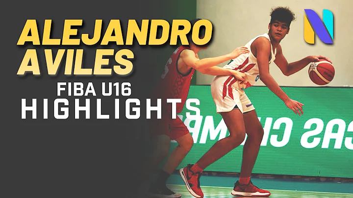 Alejandro Aviles Pureto Rico FIBA u16 Highlights |...