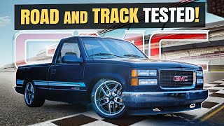 FIRST RIP IN THE OBS TRUCK WAS A SUCCESS! IM IN LOVE.
We filmed Episode 331 a month ago, which means for once we are actually ahead of schedule. lol. Its weird to even type those words. Anyway, this one is about the 1998 GMC Sierra work truck that Joe and I put together last October in preparation for its debut for the annual SEMA Show. While the truck ran and drove into the show and looked great, it was far from really being finished and road-ready. Before we could have real fun behind the wheel we had to get the transmission tuning for the Gearstar Level IV 6L90 worked out.
That required a few hours of time spent with Jeff Harris of Mos Speed Shop in Dallas, Georgia. Jeff plugged his laptop into the OBDII port of the truck and was able to manipulate the tune so that the truck would shift properly so we could drive at more than 1/4 throttle. While we havent strapped the shop truck down to the dyno rollers to see how much power it makes, we did road test it and take it to our local 1/8 mile dragstrip to help donate toys for local kids who didnt have much for Christmas. Hope you enjoy the video, our next one will be about prepping Blasphemi for Sick Week 2025.
-Finnegan
Want more info? Go here:
Mos Speed Shop
https://www.facebook.com/MosSpeedShop/
Paradise Dragstrip
https://www.facebook.com/paradise.dragstrip/
Finnegan Speed and Marine
https://www.fsmgarage.com FIRST RIP IN THE OBS TRUCK WAS A SUCCESS! IM IN LOVE.