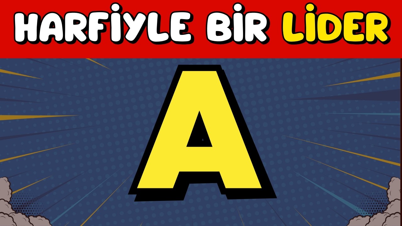 Aşırı Zor Alfabe Challenge Zeka Testi | 10 Saniyede Harfle Kelime Bulabilir Misin?