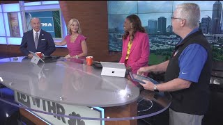 Chuck Lofton surprised live with 500 Festival Broadcast Icon award