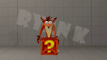 Crash Bandicoot - Idle Animation 2 - Stepped Animated