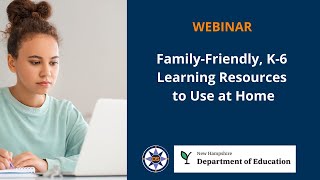 Family-Friendly, K-6 Learning Resources to Use at Home