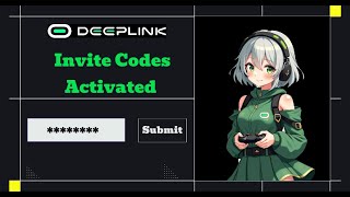 DeepLink Invite codes activated