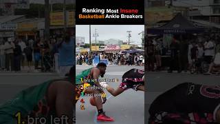 Ranking the Most Insane Ankle Breakers Ever 🤯#AnkleBreakers #Basketball #Crossover #Viral #Ranking