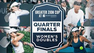 Rohrabacher/Parenteau vs Pisnik/Rane at the Greater Zion Cup at the Black Desert Resort