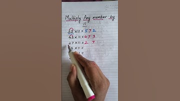 Multiply ANY 2-Digit Number by 11 in Seconds! 🔥 Vedic Math Trick You Never Learned in School!