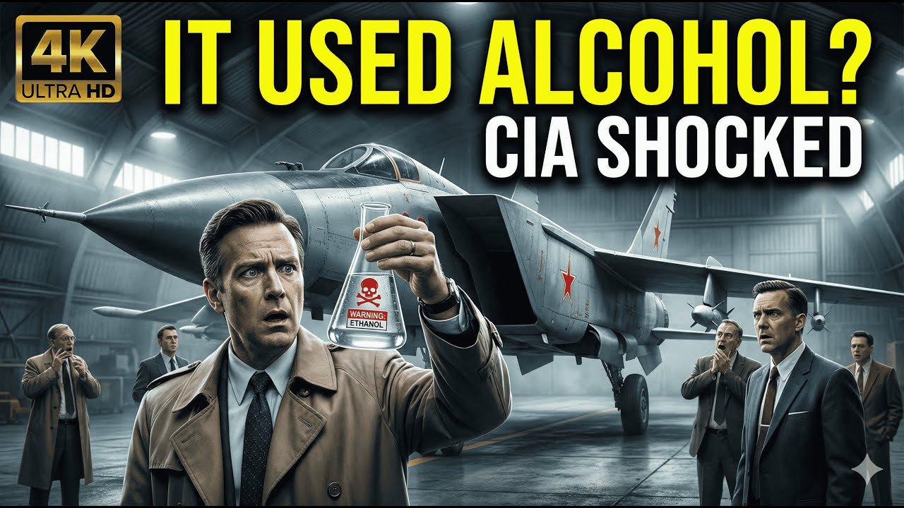 The Soviet Super Jet That Ran On Alcohol 🍷✈️