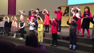 Ava's Preschool Christmas Program