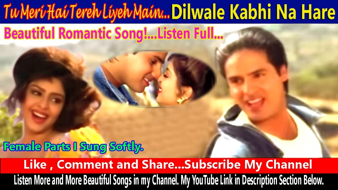 Tu Meri Hai Tereh Liyeh Main Song | Dilwale Kabhi Na Hare | Superhit Hindi Song | RK Rising