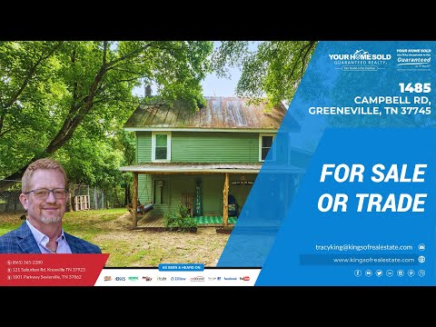 1485 Campbell Rd, Greeneville, TN home video tour