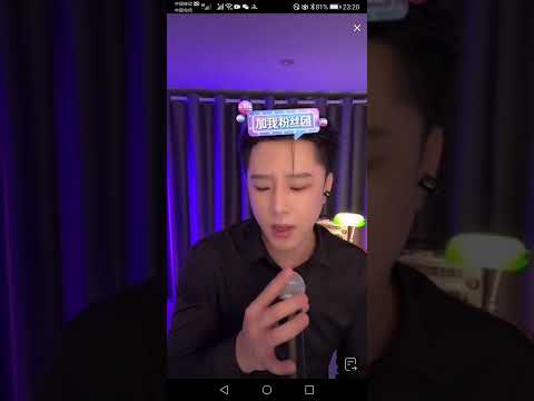 忘情冷雨夜~來自中国抖音网络歌手"陆麒" 翻唱 ** 原唱者 "张学友"
