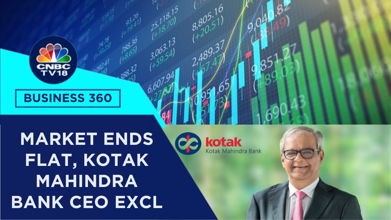 Market Ends Flat, Kotak Mahindra Bank CEO Excl, RBI Warns Gold Loan Financiers, J&K Polls